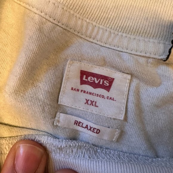 Levi's Color Blocked Tee sz XXL - Picture 2 of 4